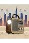 Denx محمول Hi-Fi Radio 3 Channels FM - AM - SW ذهبي/Brown/أسود بلوتوث Aux Tf Card USB Flash Disk