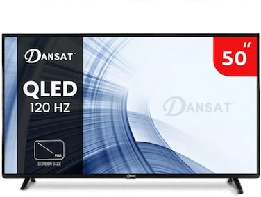 دانسات شاشة 50 بوصة ذكية كيو ليد بجودة 4كي 120 هرتز (DTD50QLED120HZ)