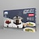 DR.ELECTRIC Double Electric Hob, 2500 Watts, 2 Separate Heating Plates, White, 46 x 26 x 6.5 cm, DR.25001
