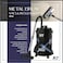 DR.ELECTRIC Metal Vacuum Cleaner 2200W, 21L, Multistage Filtration System, Telescopic Tube, Black and Blue, DR21L

