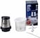 DR.ELECTRIC Electric Meat and Vegetable Chopper, 300W, 0.6L, Meat and Vegetable Chopper, Model DR064, Stainless Steel
