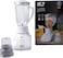 DR.ELECTRIC Electric Blender 2 in 1, 650W, 1.8L, with Grinder, Stainless Steel Blades, 2 Speeds with Pulse, DR-6511