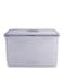 LocknLock Hpl827 Food Container, Clear Blue, W 9.3 X H 6.6 X D 5.9cm, 4.5 Liter, Rectangular, Polypropylene