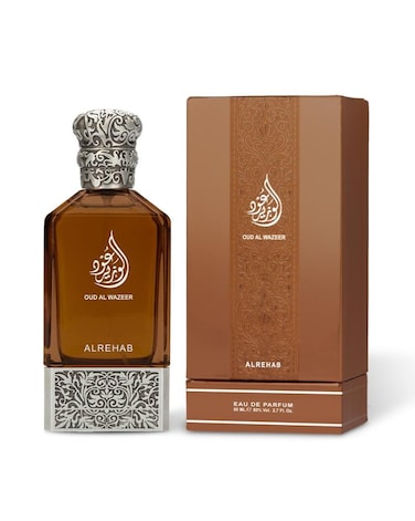 Al Rehab Oud Al Wazir Perfume - Spray 80ml