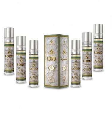 Al Rehab Lord Perfume Oil 6ml Set of 6