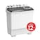 General Goldy twin tub washing machine, 12 kg, GGWMTT12WB