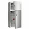 General Goldy 2 Doors Refrigerator 16.9 Feet 490 Litre Steam Steel GR490NF
