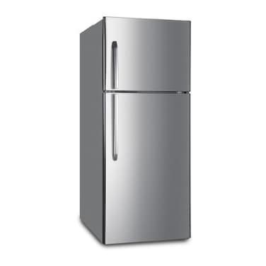 General Goldy 2 Doors Refrigerator 16.9 Feet 490 Litre Steam Steel GR490NF