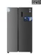 General Goldy 22 Feet Inverter Side By Side Refrigerator Steel   GRS646NS
