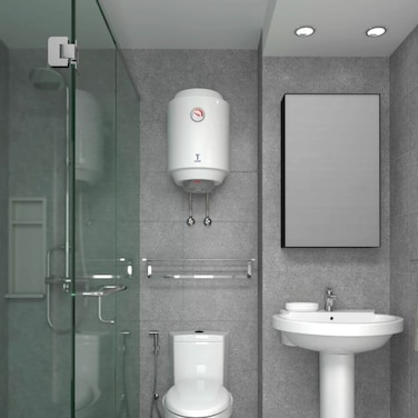 Saudi Ceramics Electric water heater 30 liters vertical