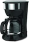 كولين ماكينة تحضير القهوة 900 واط مع فلتر، أسود، ستانلس ستيل