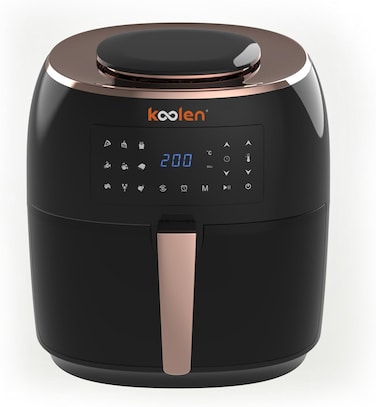Koolen Digital Air Fryer, 7.4 Liter Capacity, Black