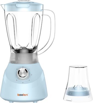 Koolen 2-in-1 Blender, 600W, Blue (801107020)