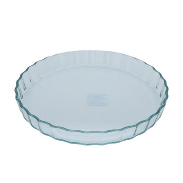 Glass Oven Tray, 2 Liters, Round - Transparent