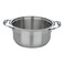 Rocky Steel Pot, 18 cm - Silver