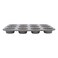 Alsaif Gallery Bake Chef Granite Cappuccino Cupcake Pan 12 Cups