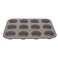 Alsaif Gallery Bake Chef Granite Cappuccino Cupcake Pan 12 Cups