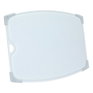Saif Gallery Rectangular Plastic Cutting Board, 42 x 32 x 1.3 cm - White