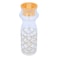 Alsaif Gallery Gold Embossed Clear Plastic Bottle