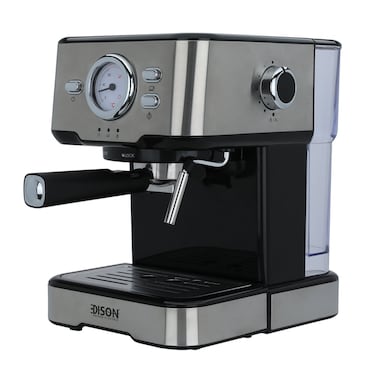 Coffee Maker, 1100 Watts, 1.5 Liters - Silver Black
