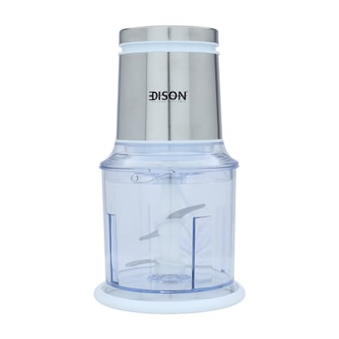 Edison Electric Vegetable Chopper, 4 Blades, 0.6L, 400W, White