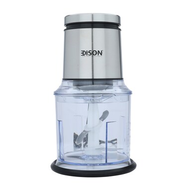 Edison Electric Vegetable Chopper 4 Blades 0.6L 400W Black