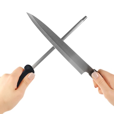 Al Saif Gallery Steel Knife, Size 8 - Brown