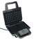 Sandwich and Waffle Maker, 800 Watt, 2&times;1 - Dark Grey