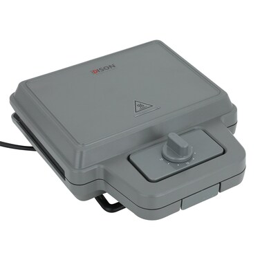 Sandwich and Waffle Maker, 800 Watt, 2&times;1 - Dark Grey