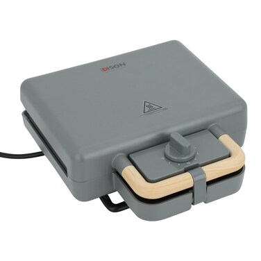 Sandwich and Waffle Maker, 800 Watt, 2&times;1 - Dark Grey