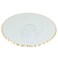 Cake Stand Glass Al Saif Gallery, 30.5&times;5.5 cm - White