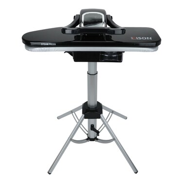 Edison Steam Iron, 2200 Watts, 1 Liter, Digital Display, SYP8810/32BK - Black Silver