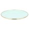 Saif Gallery Steel Serving Platter, 20 cm, Round - Light Green