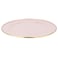 سيف غاليري صحن تقديم فولاذي، 30 سم، دائري - وردي فاتح