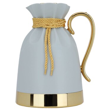 بلقيس ترمس، رمادي فاتح وذهبي، 1 لتر