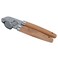 Al Saif Gallery Round Stainless Steel Garlic Press With Wooden Handle