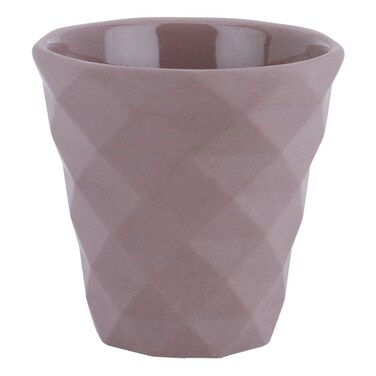 فنجان قهوة تركي من السيراميك الرمادي