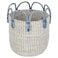 Al Saif Gallery wicker basket, cylindrical, 26 x 26 x 26 cm - light beige