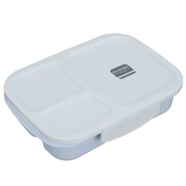 Alsaif Gallery Thai Lunch Box Divided Sky Blue With Lid
