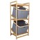 Wooden Storage Shelf, 2-Tier - Alsaif Gallery