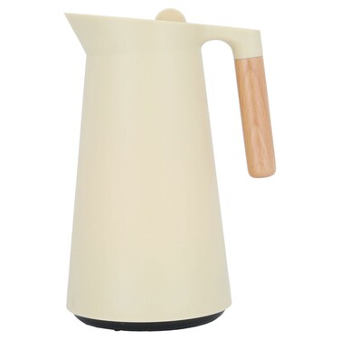 Linda Beige Wooden Thermos 1 Liter