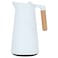 Linda Thermos White Wooden Handle 1 Liter