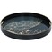Plastic Serving Tray Alsaif Gallery, 37x37x4 cm - Black