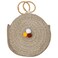 Straw Bag, 40&times;40 cm - Beige