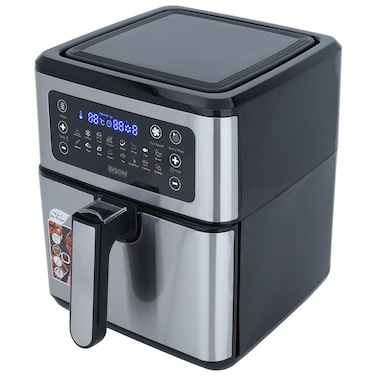 Edison Digital Air Fryer, Black, 16 Functions, 7 Liter Capacity, 1850 Watts