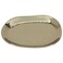 Steel Serving Dish, 16x13x1.7 cm - Golden