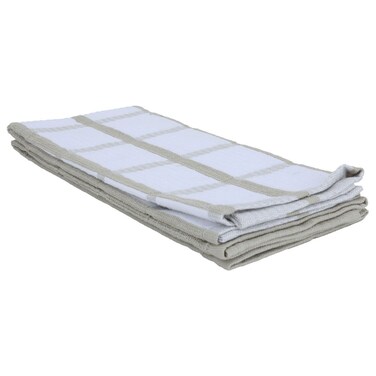 طقم مناشف من معرض السيف، 2 قطعة - أبيض