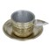 Steel Cup, 0.25 Liter, Plate - Golden