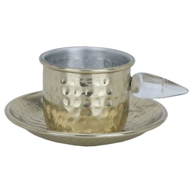 Steel Cup, 0.25 Liter, Plate - Golden