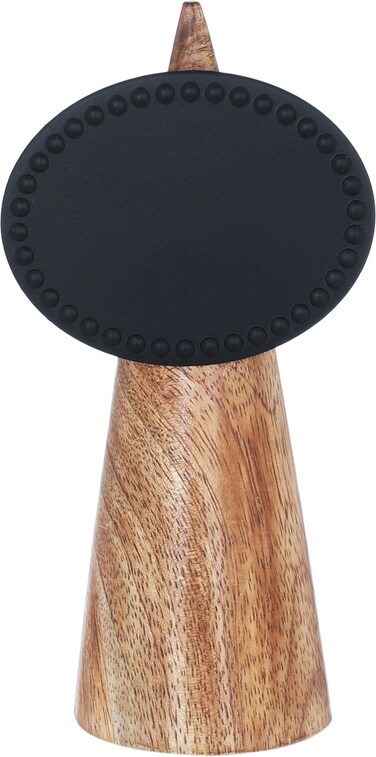 حامل طاولة بوفيه، السيف غاليري، 15×5×5 سم، خشبي/أسود